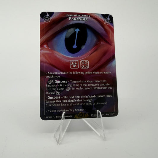 #218 Paranoia | 253/306 | Holo | Sample-C | Uncommon (EN)