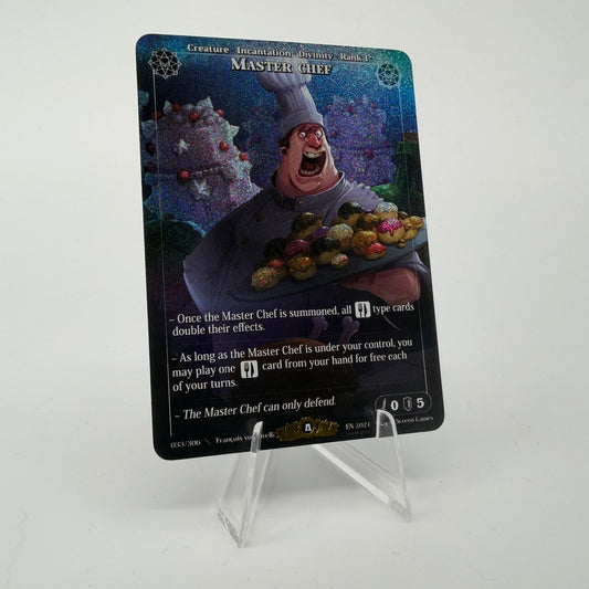 #221 Master Chef | 033/306 | Holo | Sample 1 Hot Stamped | Legendary (EN)