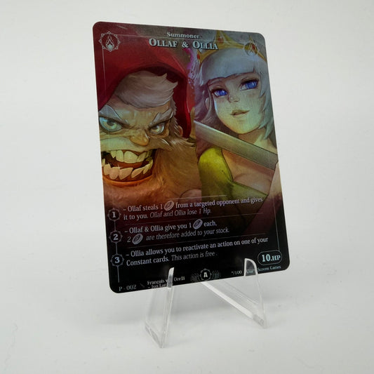 #223 Ollaf & Ollia */100 | P - 002 | Holo | Patreon Promo | Rare (EN)