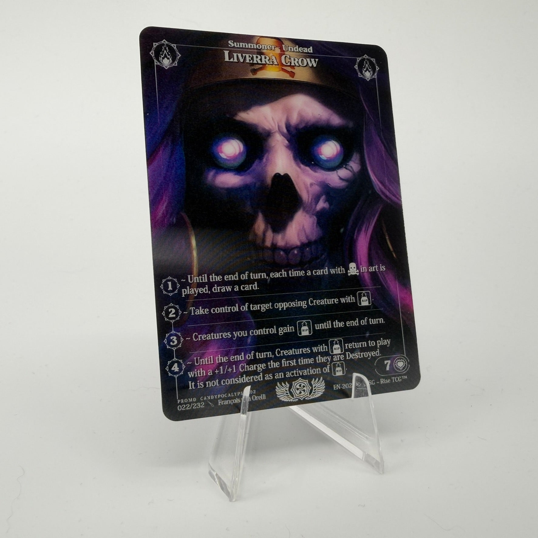 #224 Liverra Crow | 022/232 | Depth Lenticular | Candypocalypse Promo | Rare (EN)