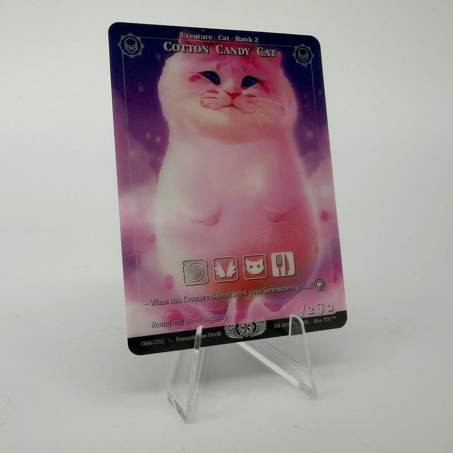 #228 Cotton Candy Cat | 066/232 | Depth Lenticular | Candypocalypse | Rare (EN)