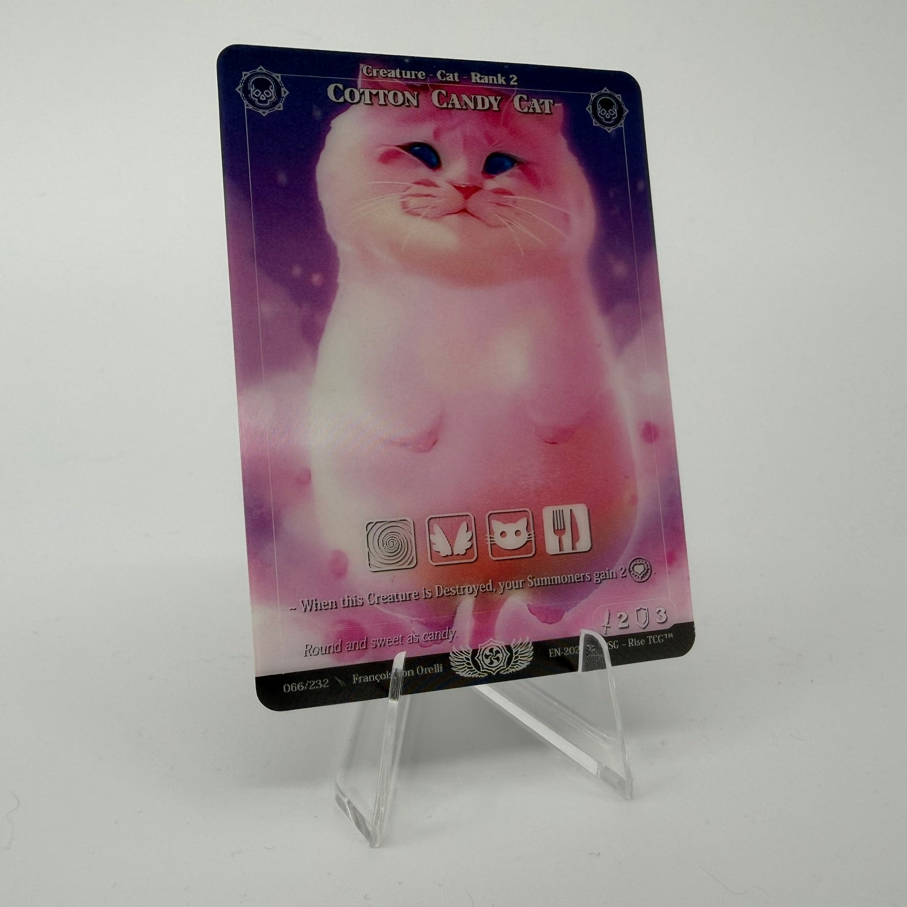 #228 Cotton Candy Cat | 066/232 | Depth Lenticular | Candypocalypse | Rare (EN)
