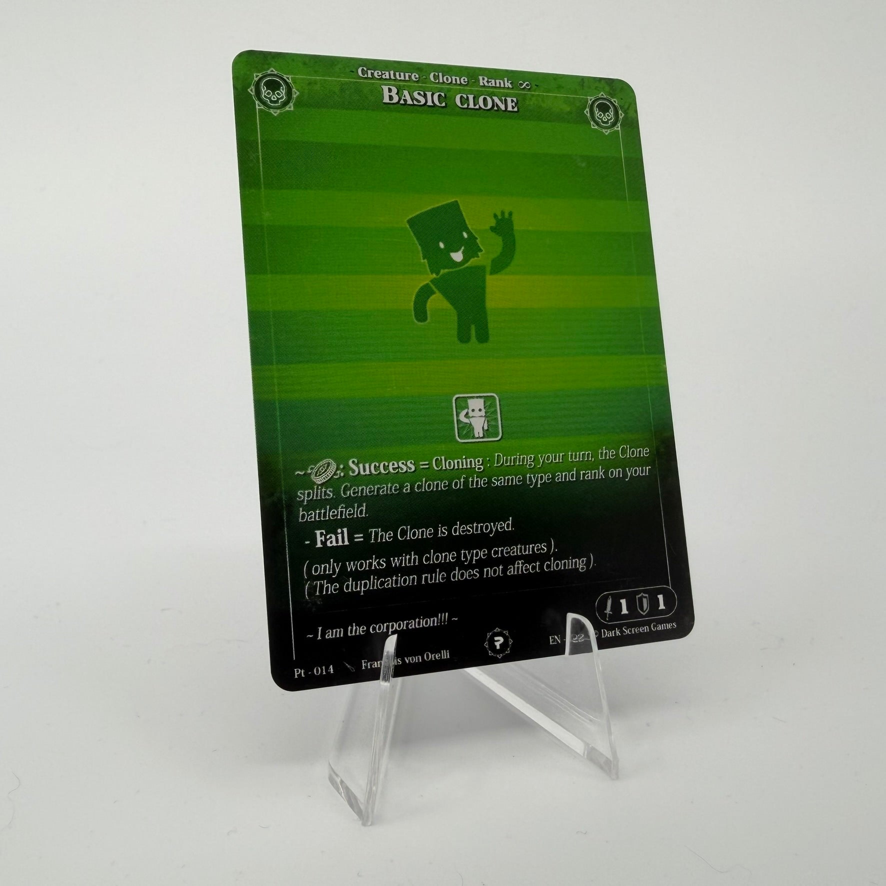 #233 Basic Clone | Pt - 014 | Non Holo | Patreon | Common (EN)