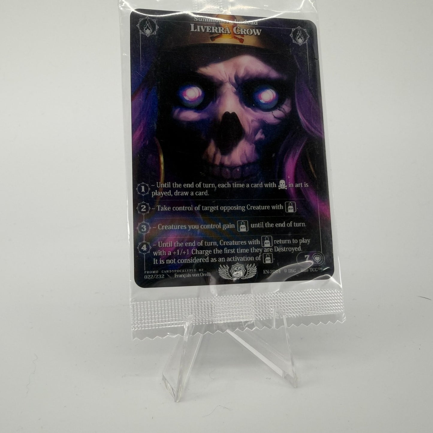 #246 Liverra Crow | 022/232 | Depth Lenticular | Candypocalypse Promo Pack | Rare (EN)