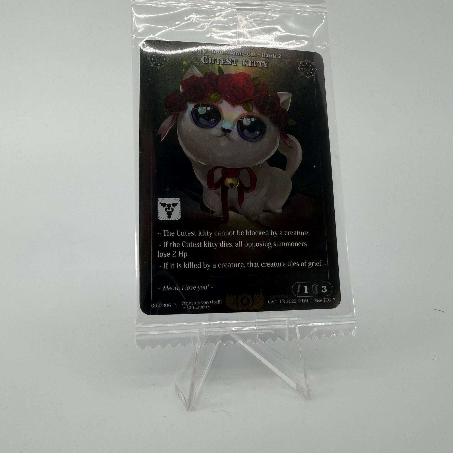 #255 Cuttest Kitty *CAC | LB Saturday* - 064/306 Holo | Collect-A-Con Long Beach Pack | Rare (EN)
