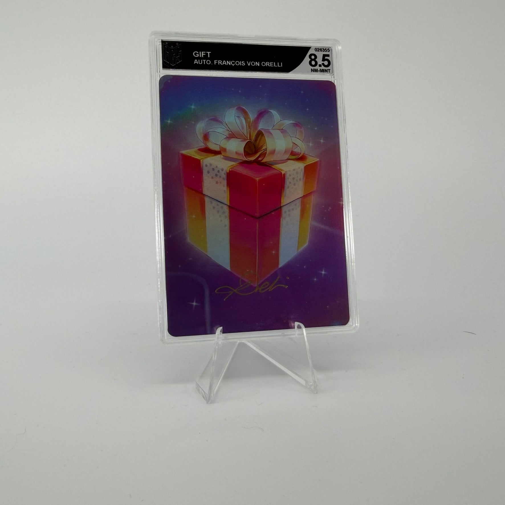 #261 [Graded] Gift */10 | Full Art Signed by Francois | Precious Pack