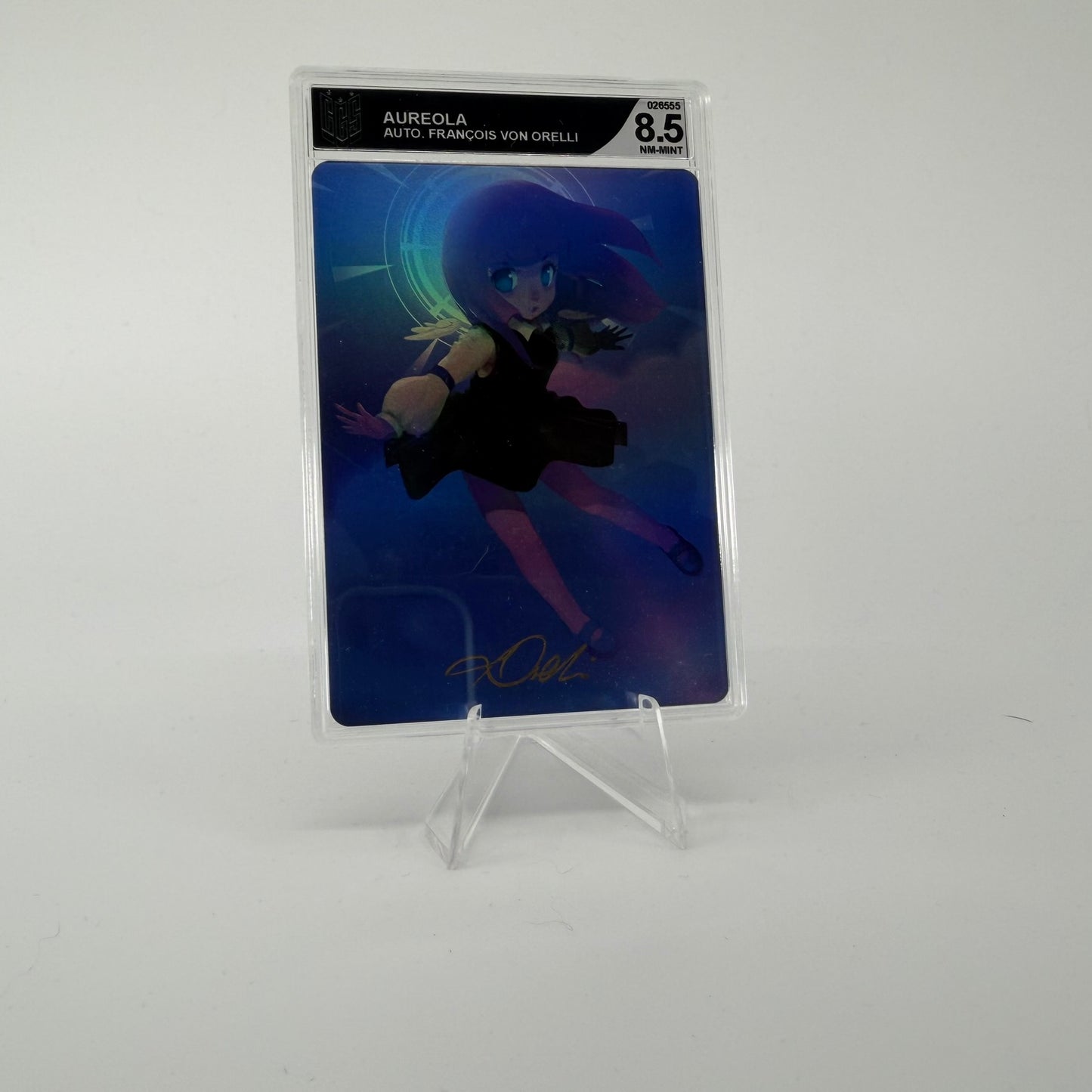 #262 [Graded] Aureola */15 | Full Art Signed by Francois | Vault Pack v1