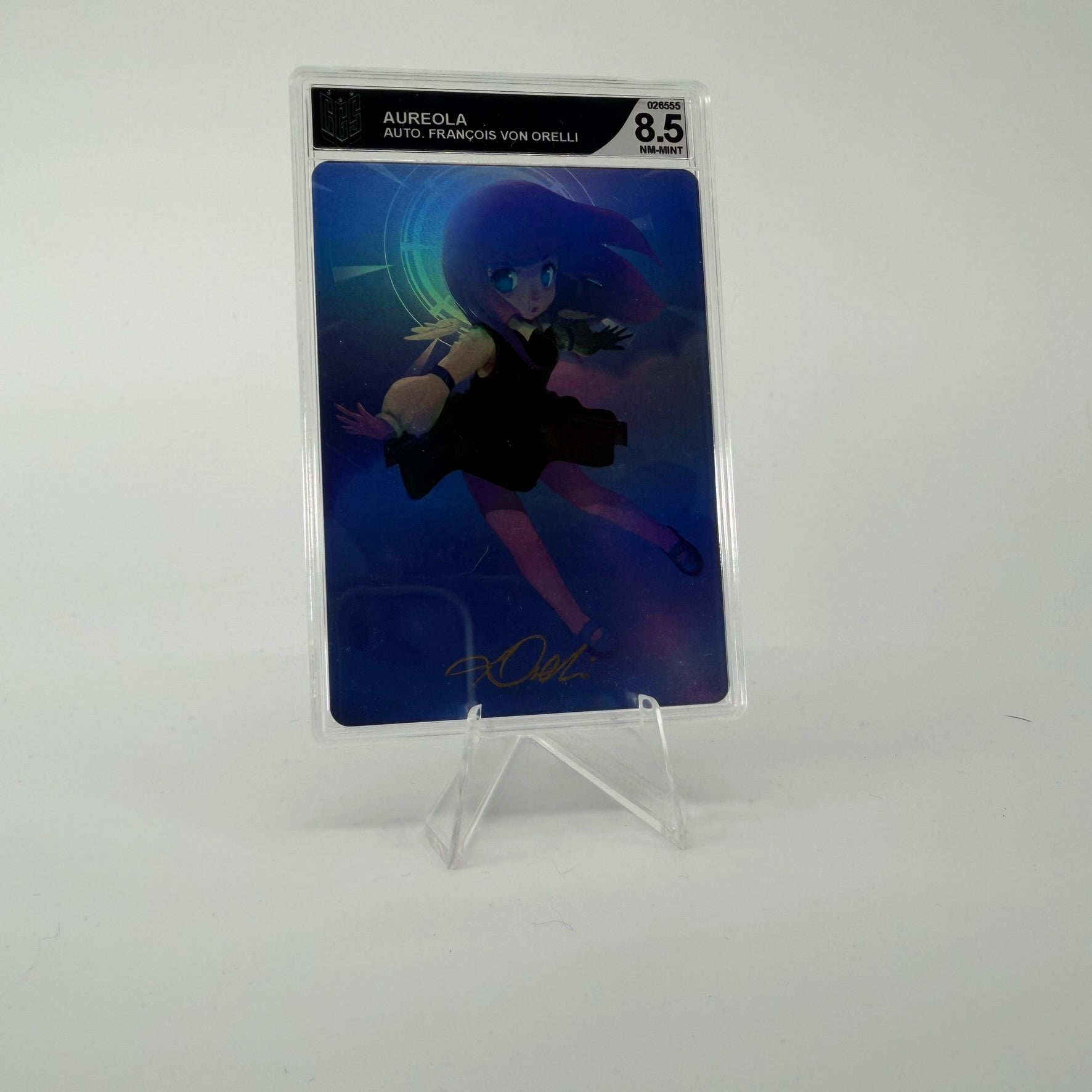 #262 [Graded] Aureola */15 | Full Art Signed by Francois | Vault Pack v1