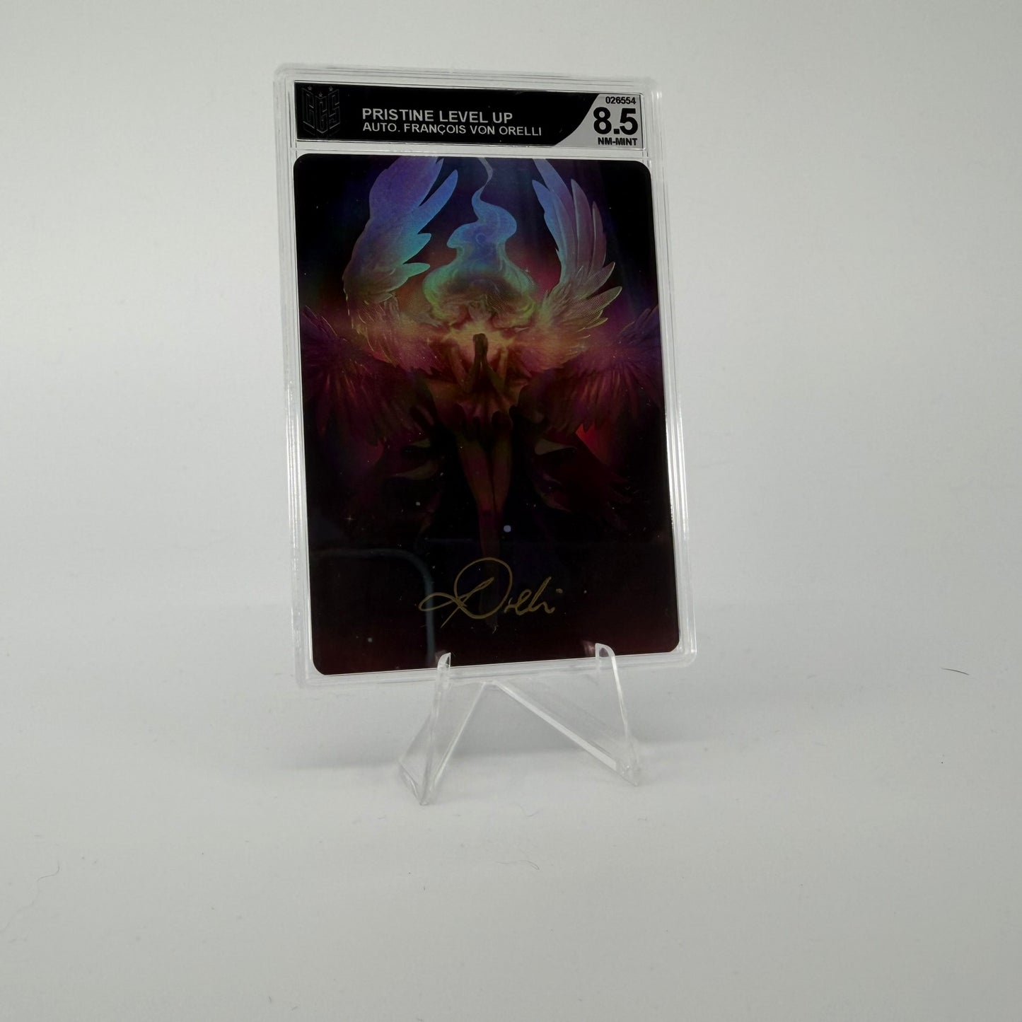 #266 [Graded] Pristine Level Up */10 | Full Art Signed by Francois | Vault Pack v1