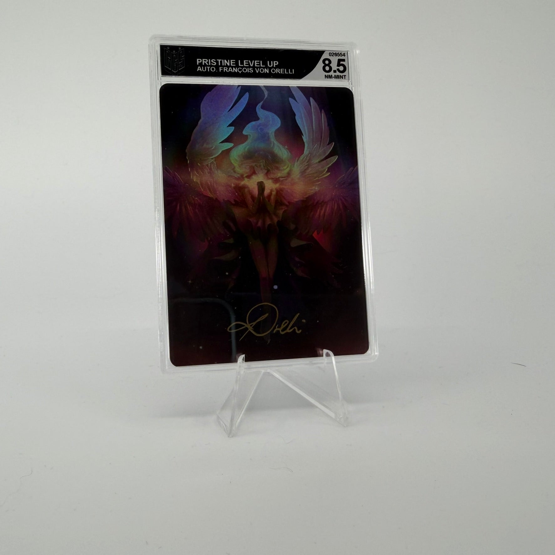 #266 [Graded] Pristine Level Up */10 | Full Art Signed by Francois | Vault Pack v1