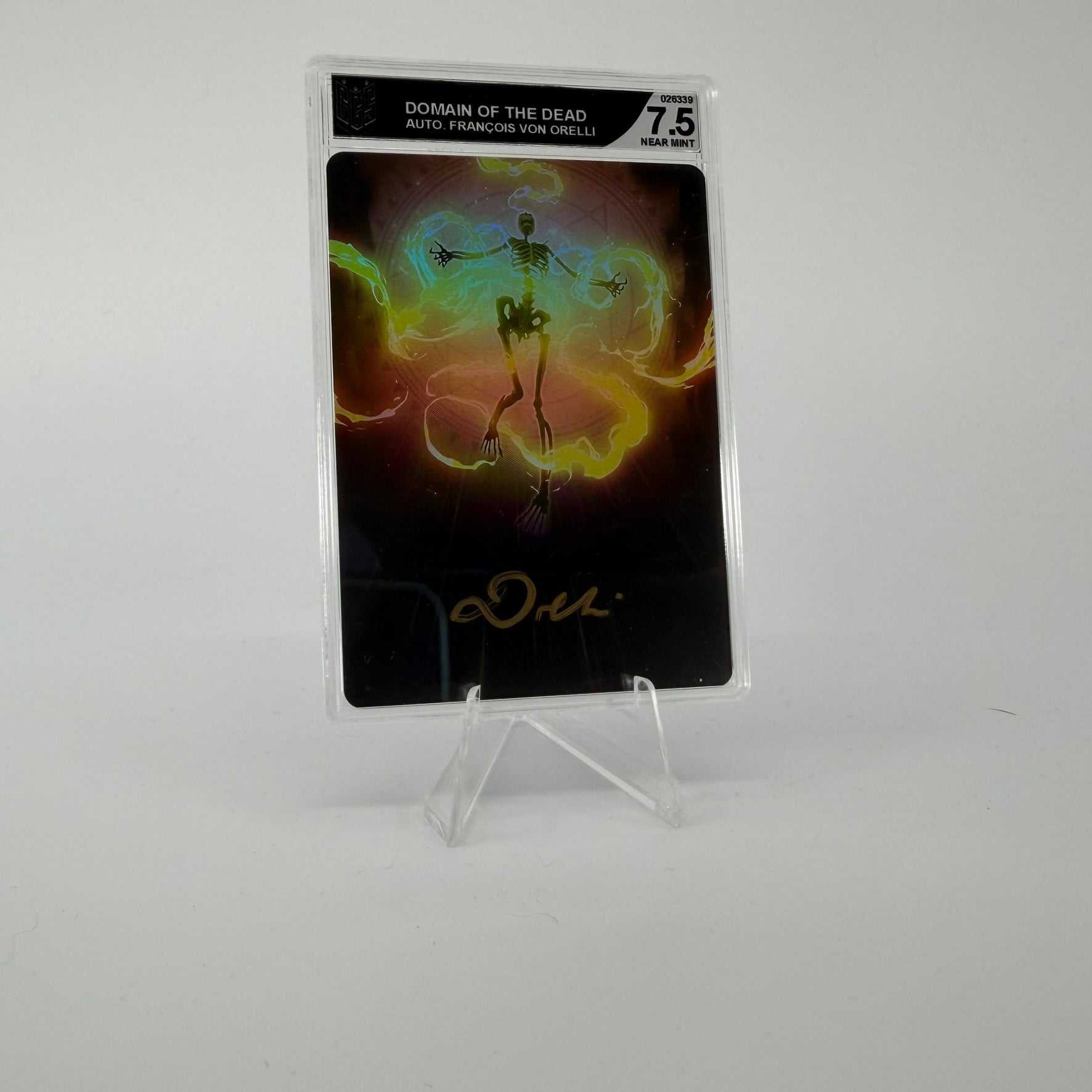 #274 [Graded] Domain Of The Dead */30 | Full Art Signed by Francois | Patreon