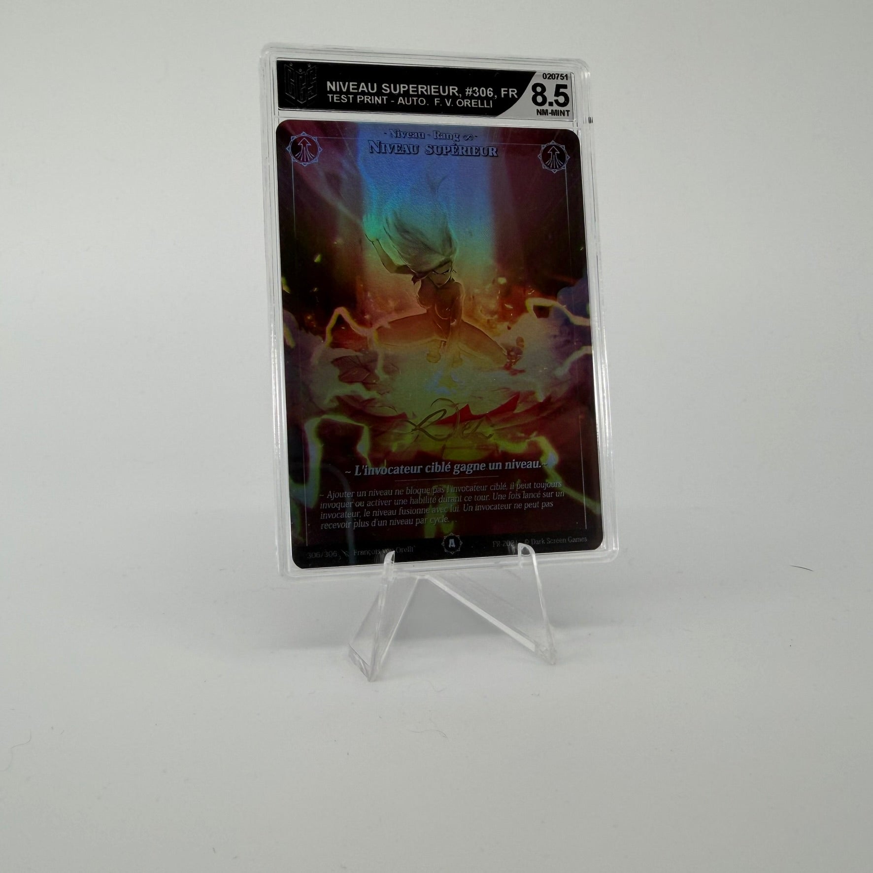 #276 [Graded] Niveau Superieur */2 | 306/306 | Test Foil Signed by Francois | Vault Pack v1 | Common (FR)