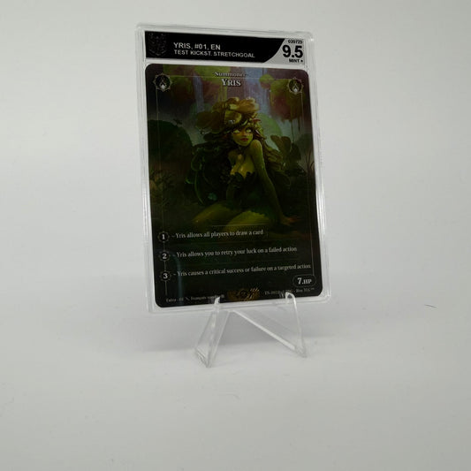 #286 [Graded] Yris */14 | Extra - 01 | Test Kickstarter Stretchgoal | Vault Pack v1 | Rare (EN)