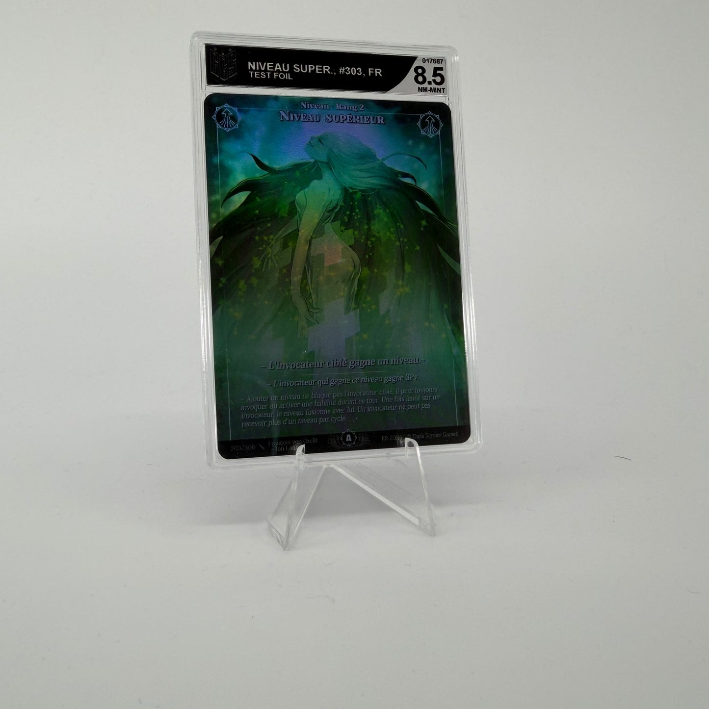 #290 [Graded] Niveau SupÃ©rieur (Healthy) */1 | 303/306 | French Testprint | Vault Pack v1 | Legendary (FR)