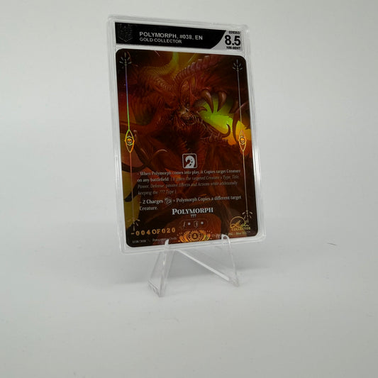 #294 [Graded] Polymorph | 038/308 | Collector 004/020 | Alpha | Legendary (EN)