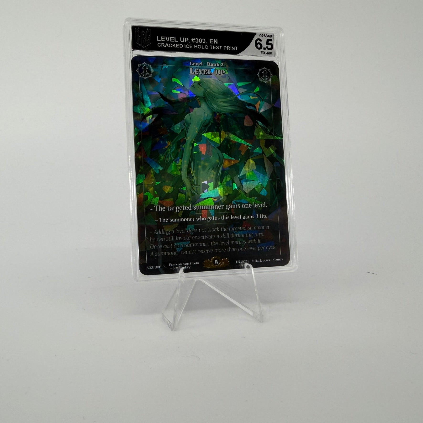 #295 [Graded] Level Up (Healthy) | 303/306 | Cracked Ice | Sample 1 | Rare (EN)