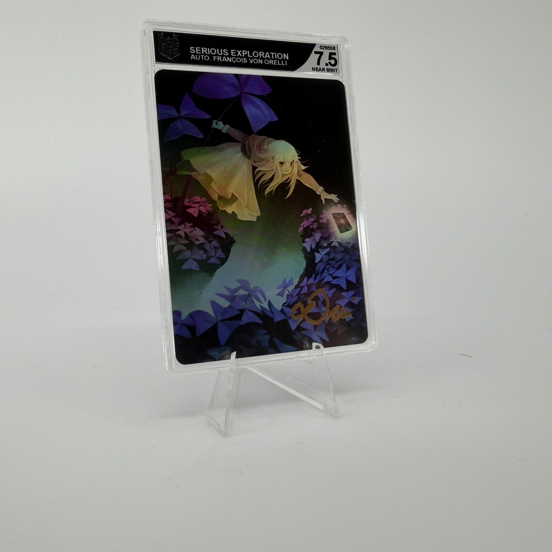 #296 [Graded] Serious Exploration */30 | Full Art Signed by Francois | Patreon