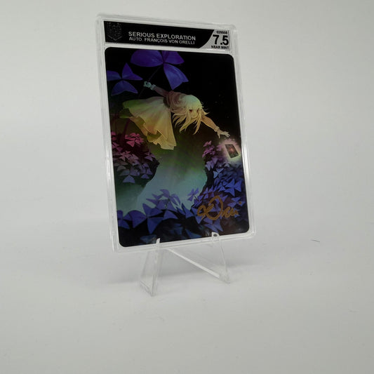 #296 [Graded] Serious Exploration */30 | Full Art Signed by Francois | Patreon