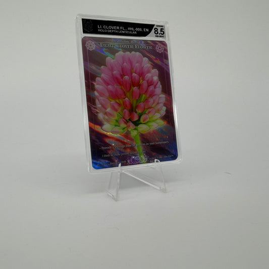 #313 [Graded] Light Clover Flower | HL - 008 | Chase Holo Depth Lenticular | Lenticular Deck | Legendary (EN)
