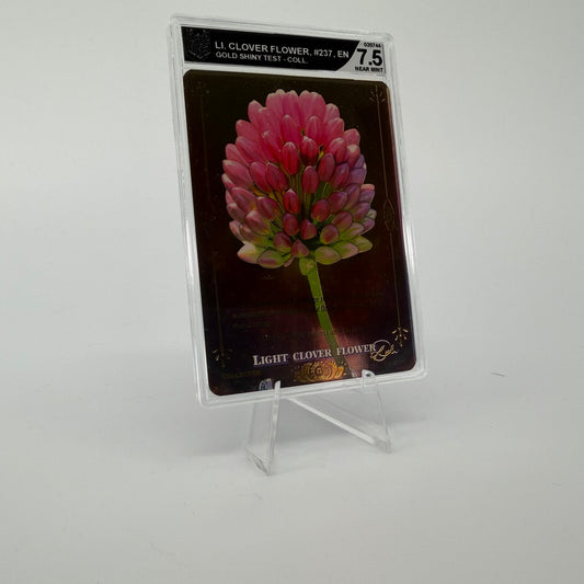 #318 [Graded] Light Clover Flower */5 | 237/306 | Gold Glossy Test Collector | Vault Pack v1 | Legendary (EN)