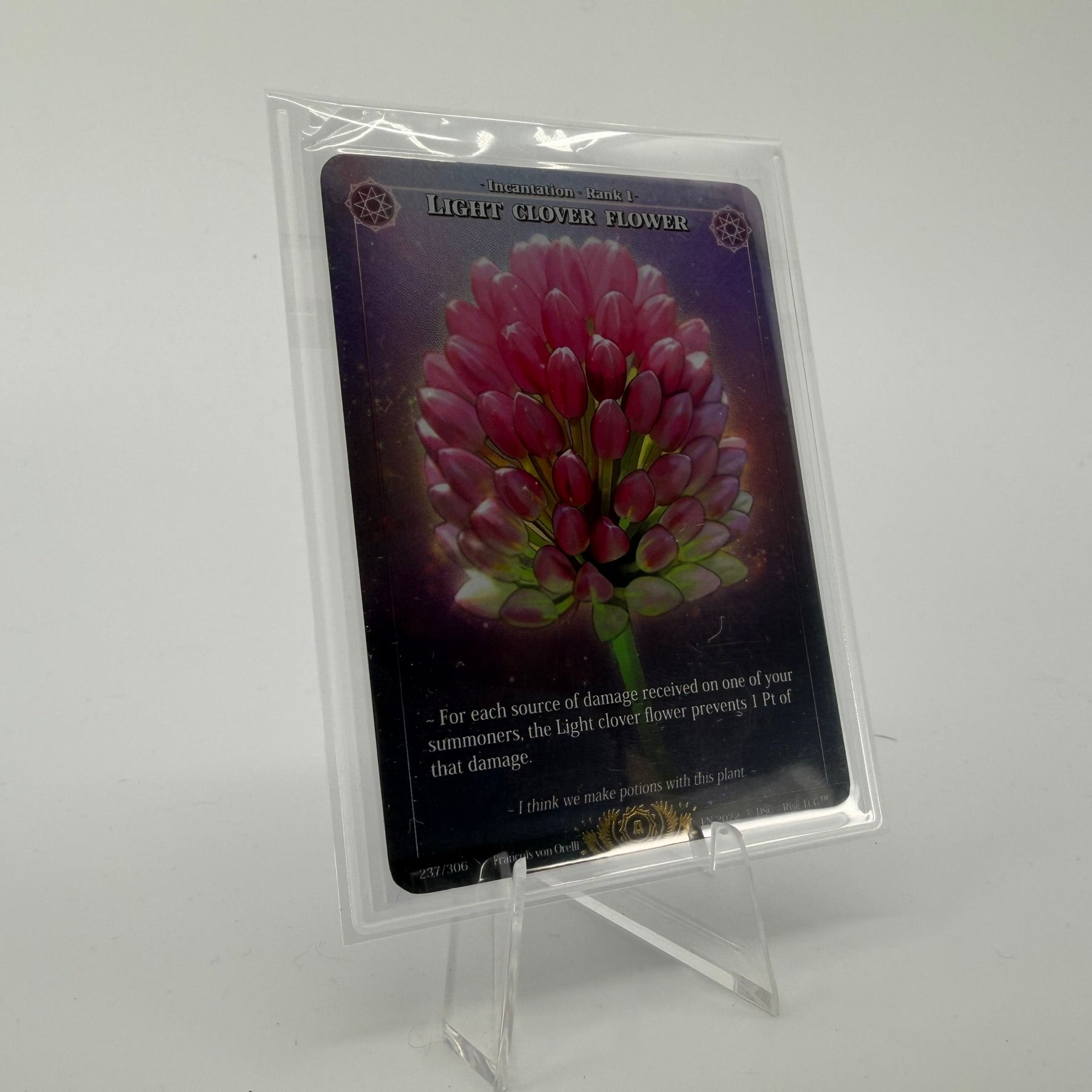 #341 Light Clover Flower | 237/306 | Holo | Sample-C | Legendary (EN)