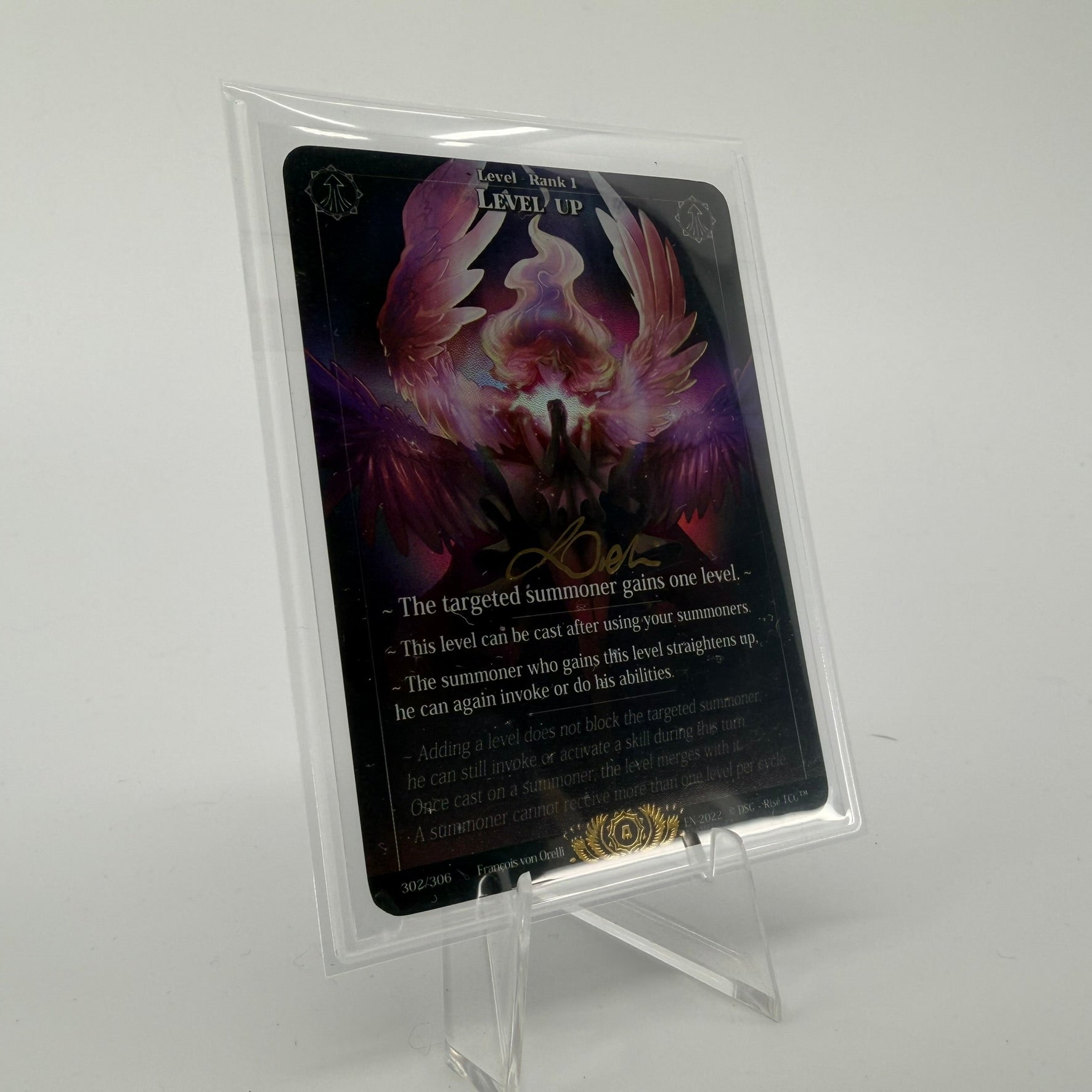 #342 Pristine Level Up | 302/306 | Holo Signed by Francois | Sample-C | Legendary (EN)