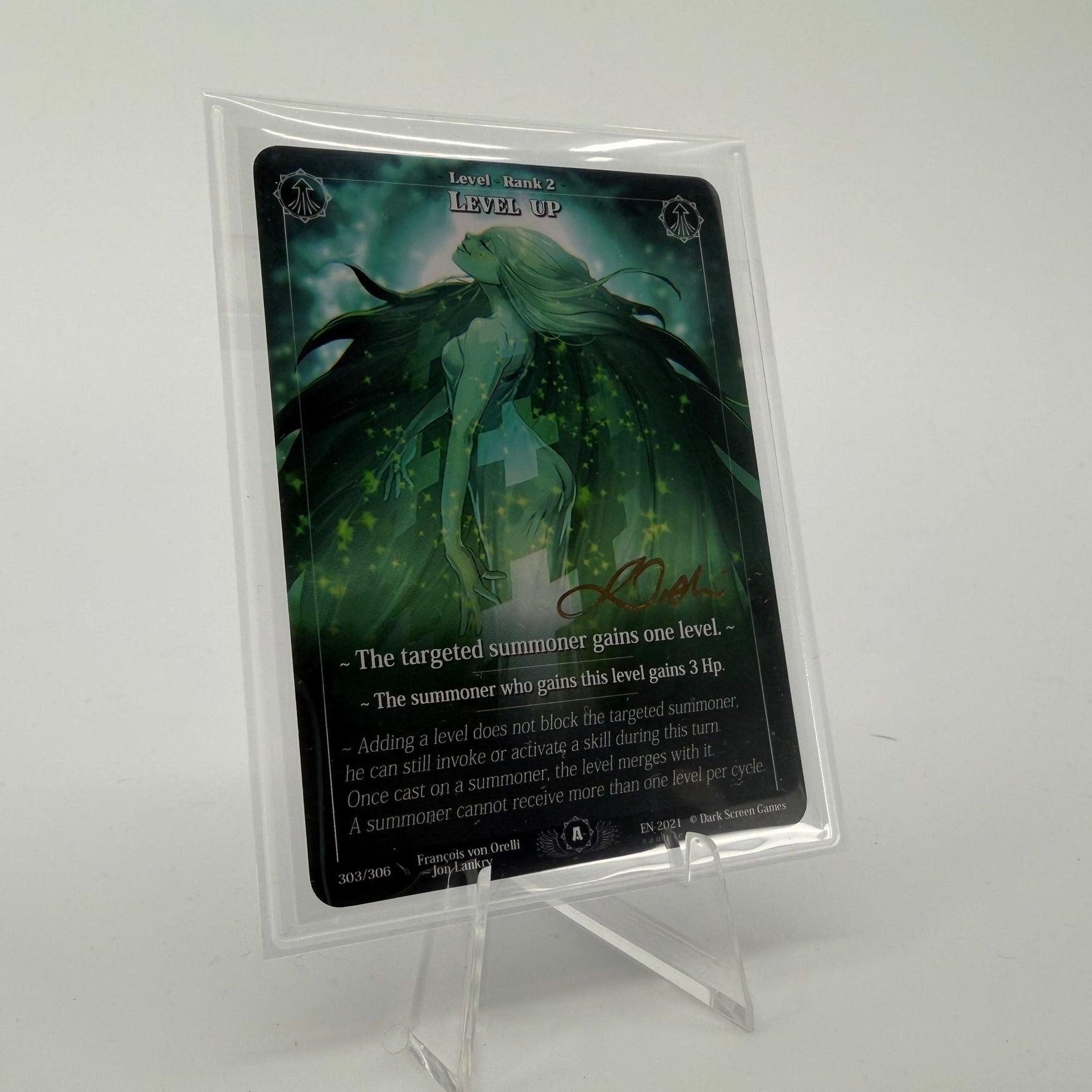 #344 Level Up | 303/306 | Non Holo Signed by Francois | Sample 1 | Rare (EN)