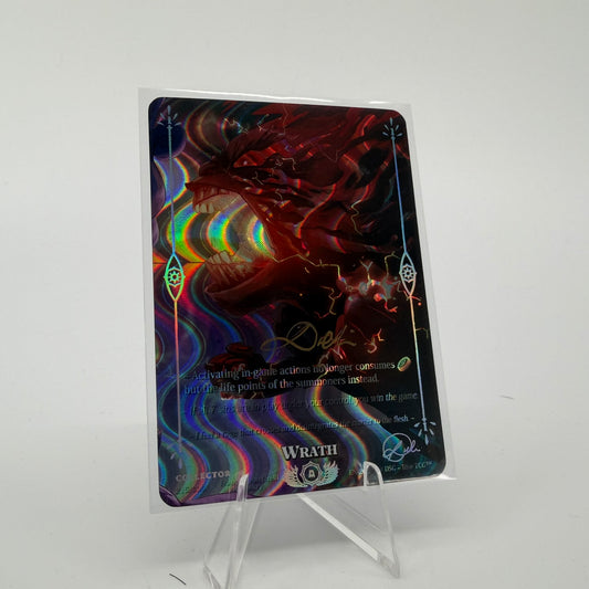 #355 Wrath */5 | 215/306 | Rainbow Waves Test Collector Signed by Francois | Vault Pack v1 | Rare (EN)