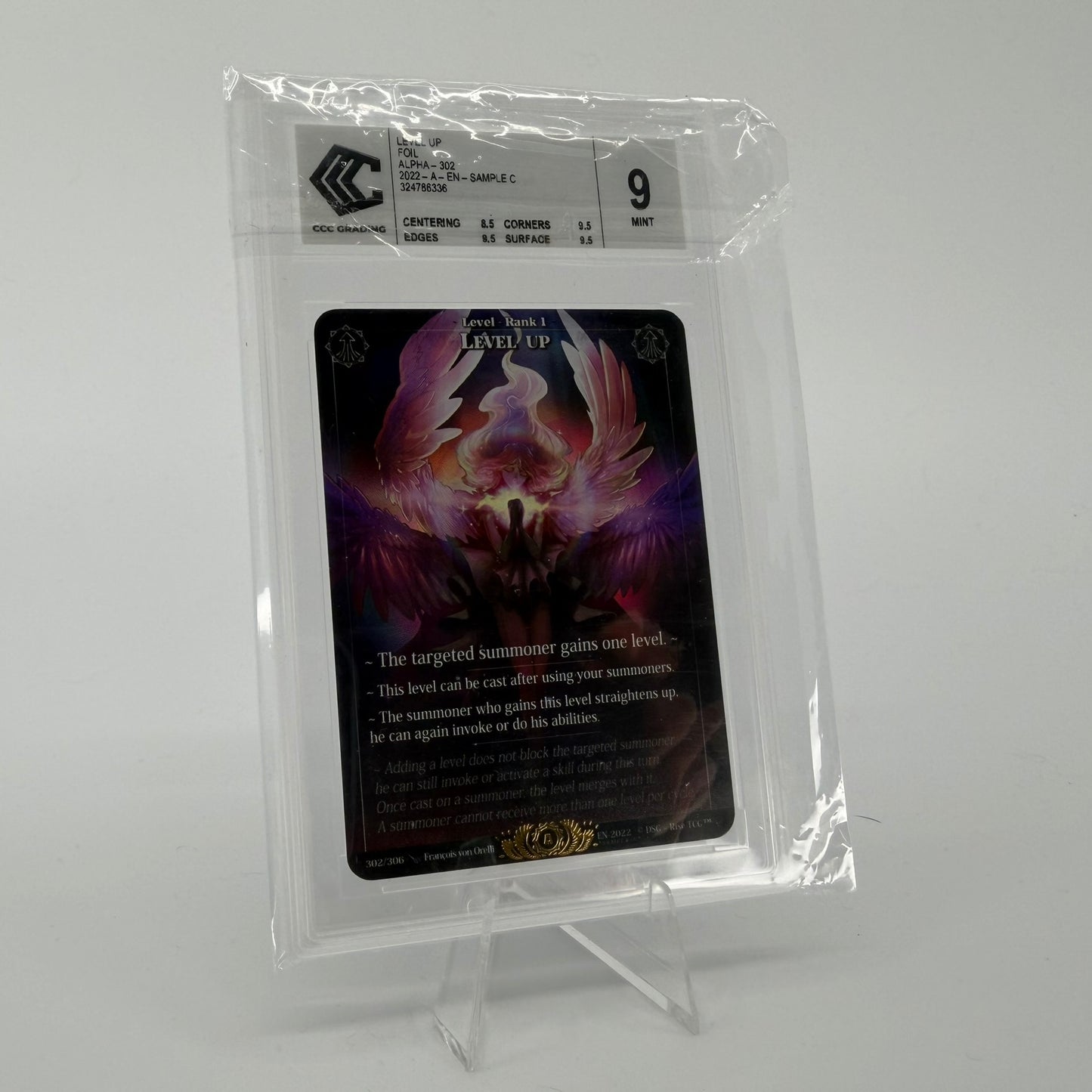 #357 [Graded] Level Up (Pristine) | 302/306 | Holo | Sample-C | Legendary (EN)