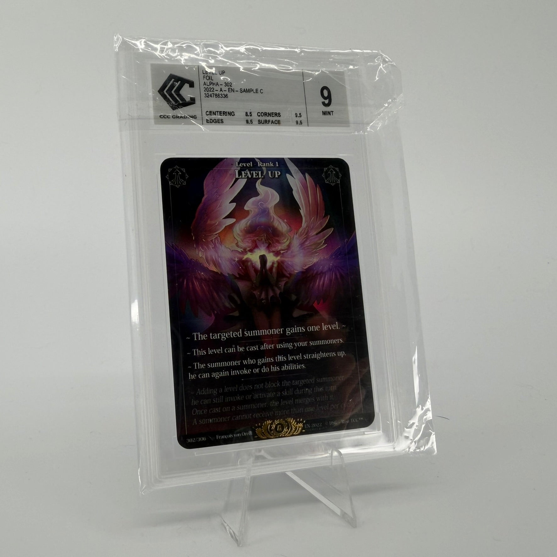 #357 [Graded] Level Up (Pristine) | 302/306 | Holo | Sample-C | Legendary (EN)