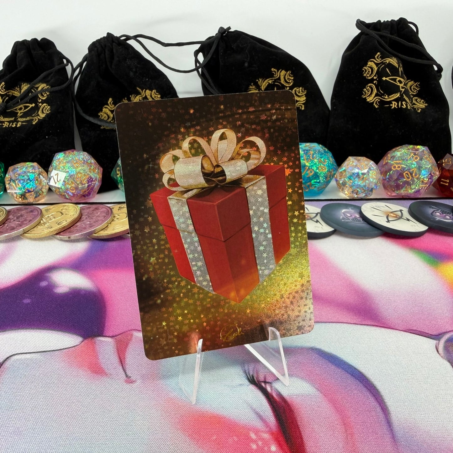 #379 Precious Gift GOLD */20 | Test Full Art Star Foil | Vault Pack v1