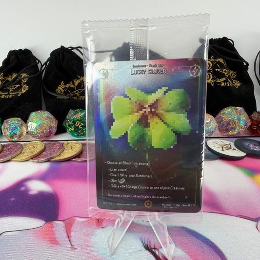 #411 Lucky Clover | EB01/02 | Holo | Kickstarter Early Bird Promo Pack | Common (EN)
