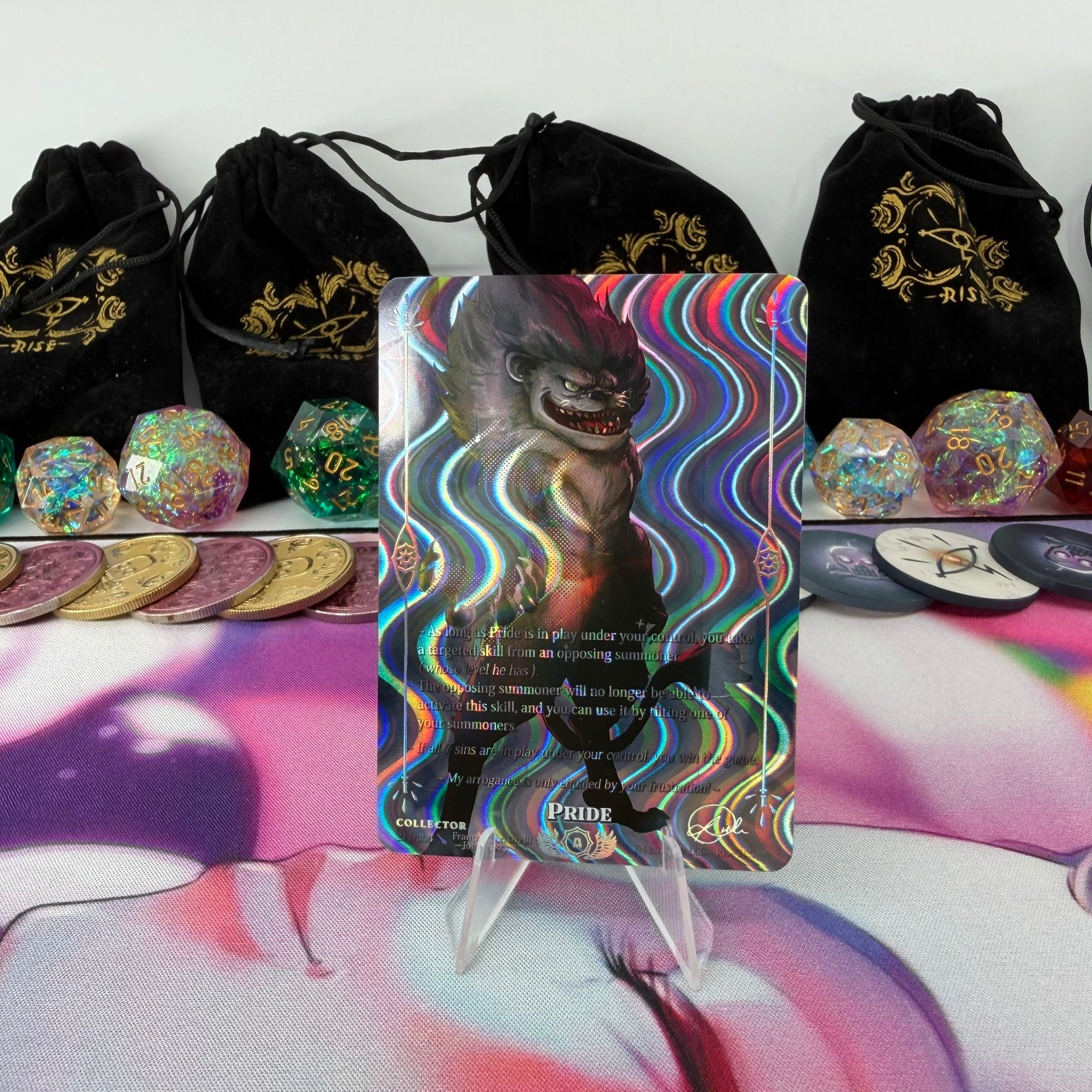 #420 Pride */5 | 211/306 | Collector Test Wavy | Vault Pack v1 | Rare (EN)