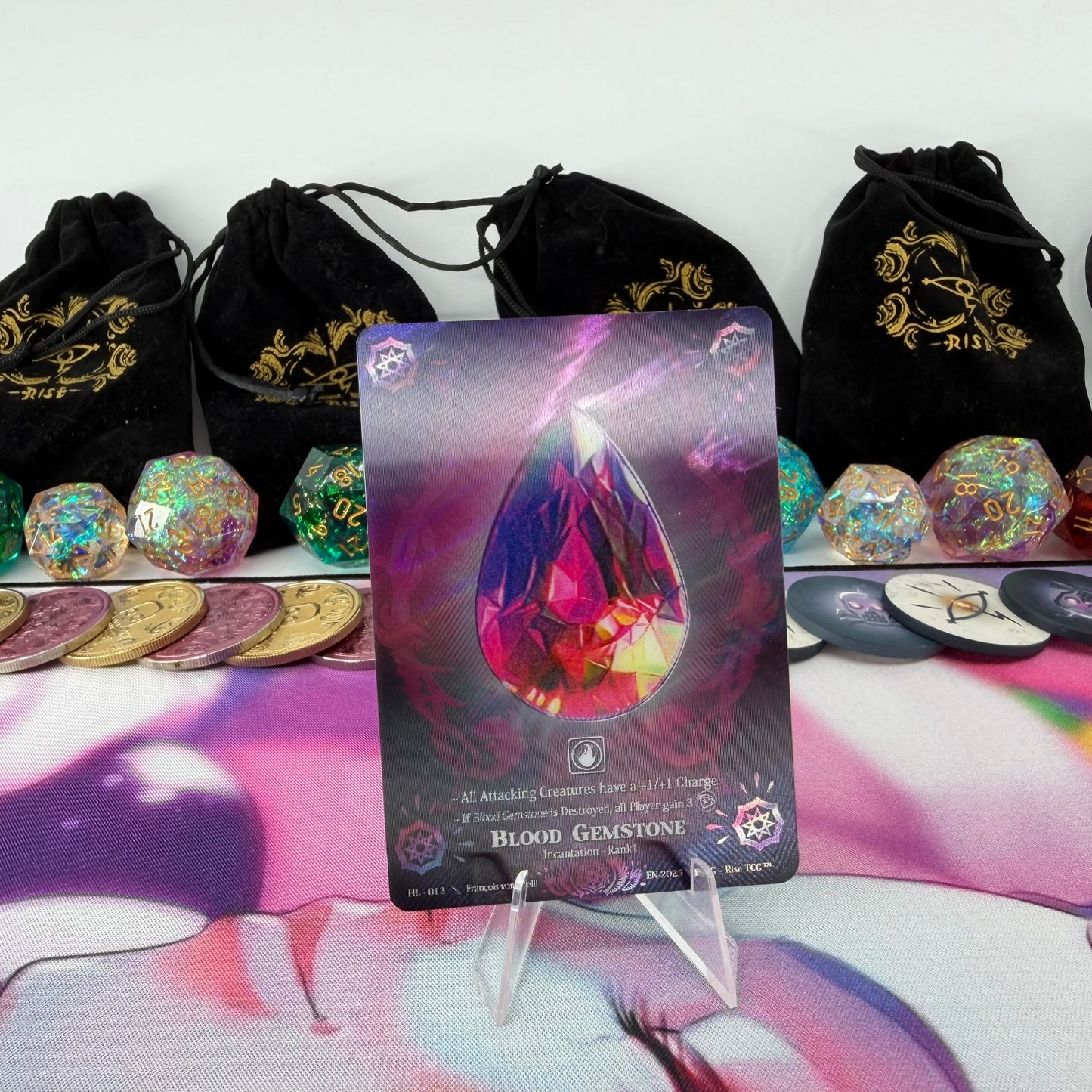 #430 Blood Gemstone | HL - 013 | Chase Depth Lenticular | Precious Pack | Legendary (EN)