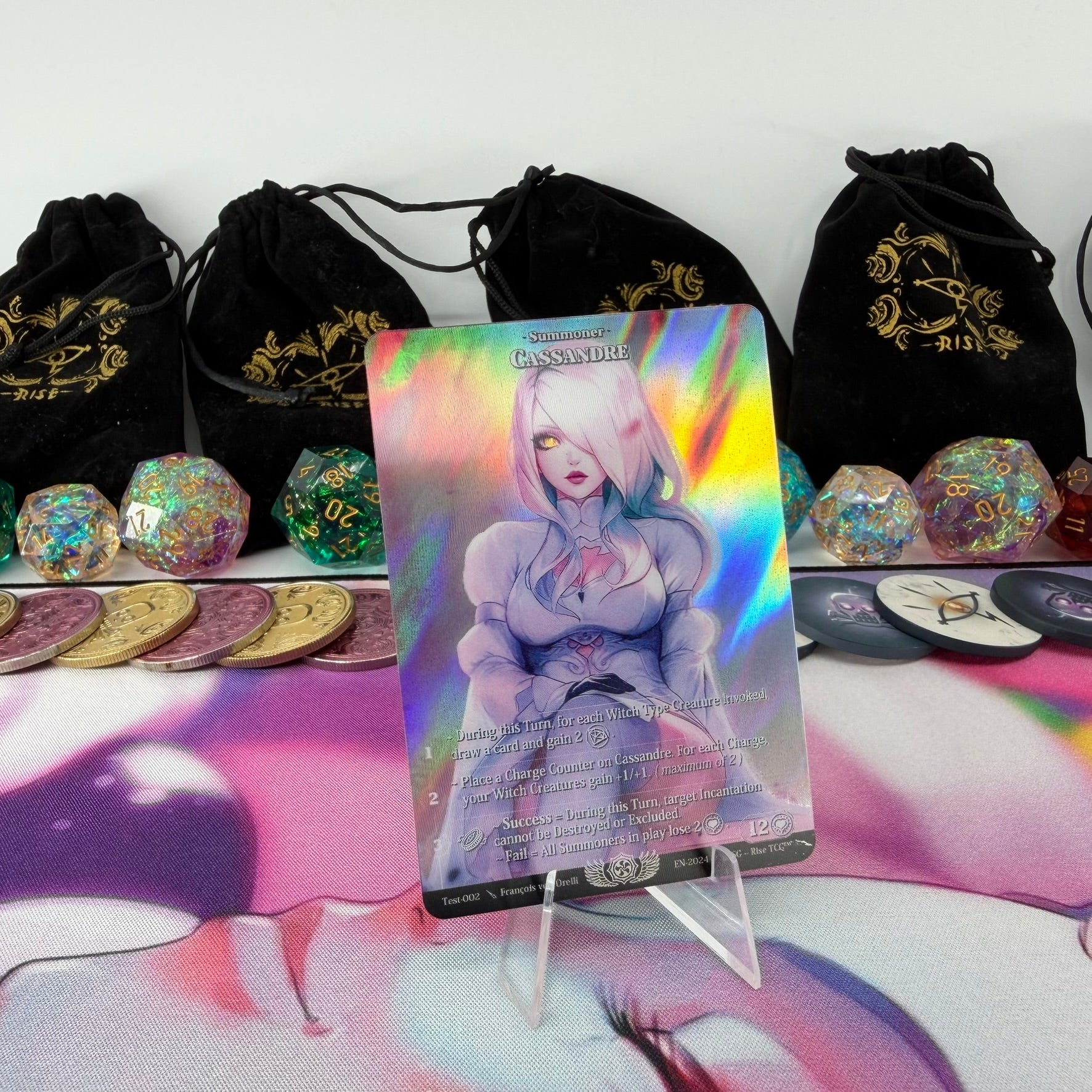 #437 Cassandre | Test-002 | Chase Depth Lenticular | Precious Pack | Rare (EN)