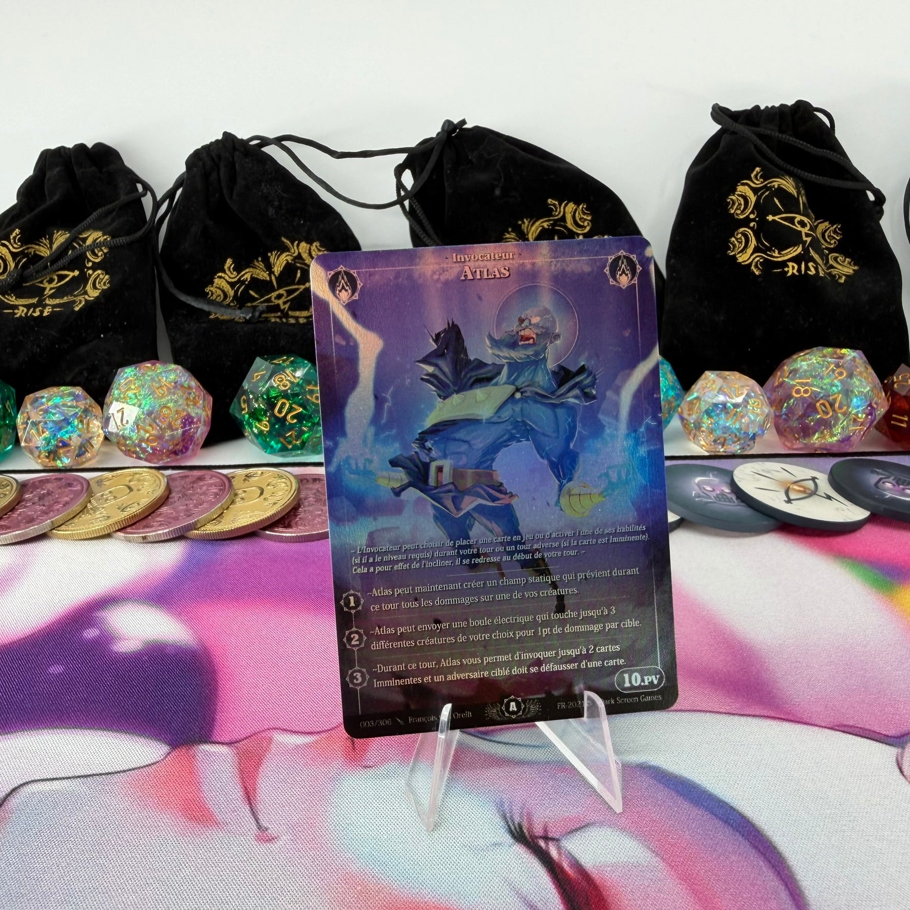 #442 Atlas */1 | 003/306 | French Test Foil FR-2021 | Vault Pack v1 | Rare (FR)