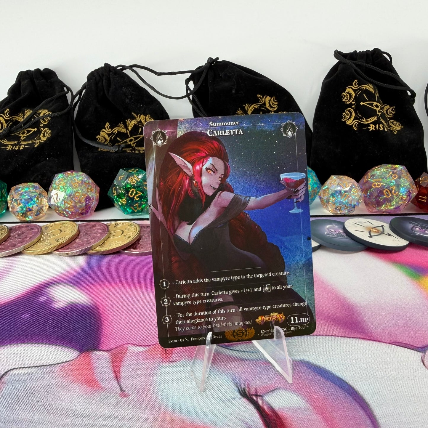 #443 Carletta */14 | Extra - 01 | Test Kickstarter Set | Vault Pack v1 | Rare (EN)