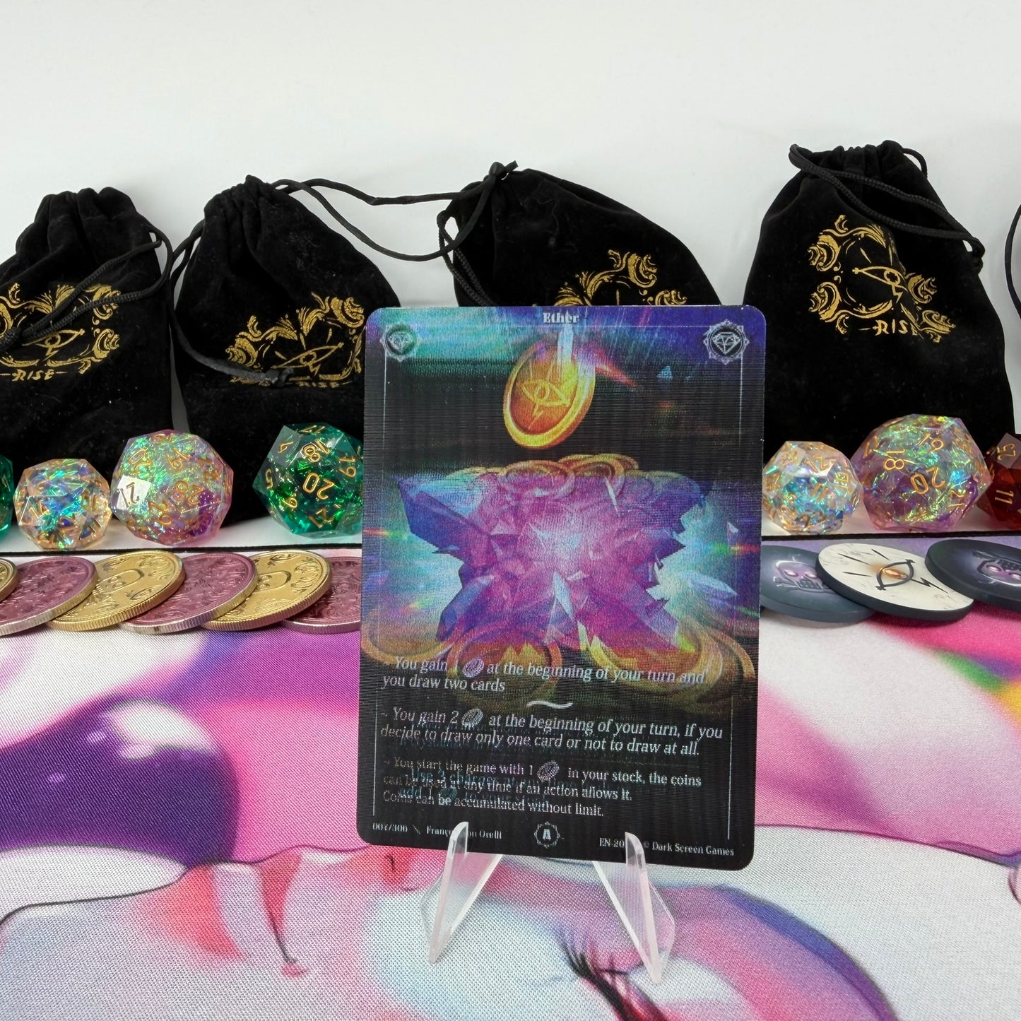 #445 Stock / Ether */1 | 001/306 | Test Lenticular EN-2021 | Common (EN)