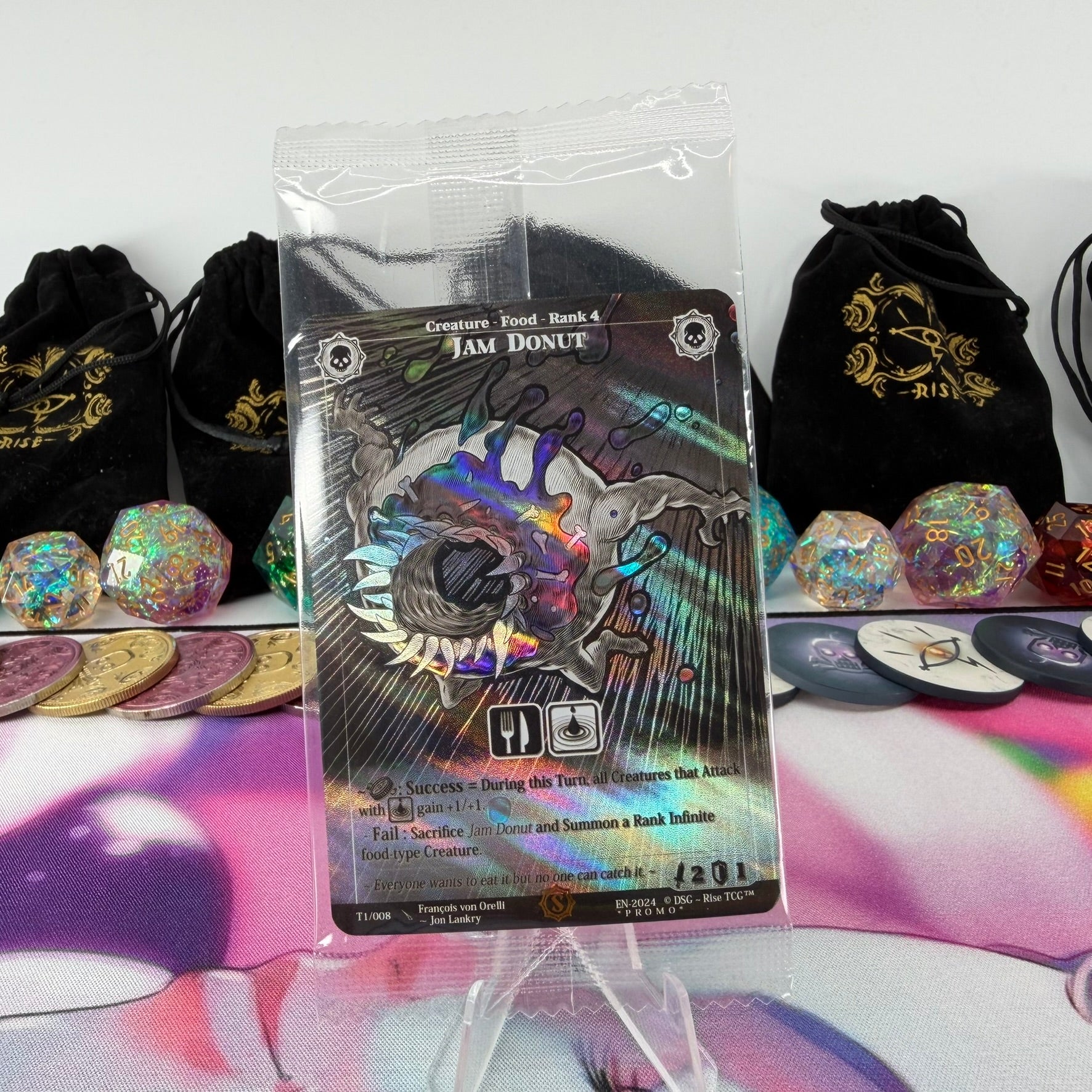 #472 Jam Donut | T1/008 | Holo | Promo Sealed Pack | Common (EN)
