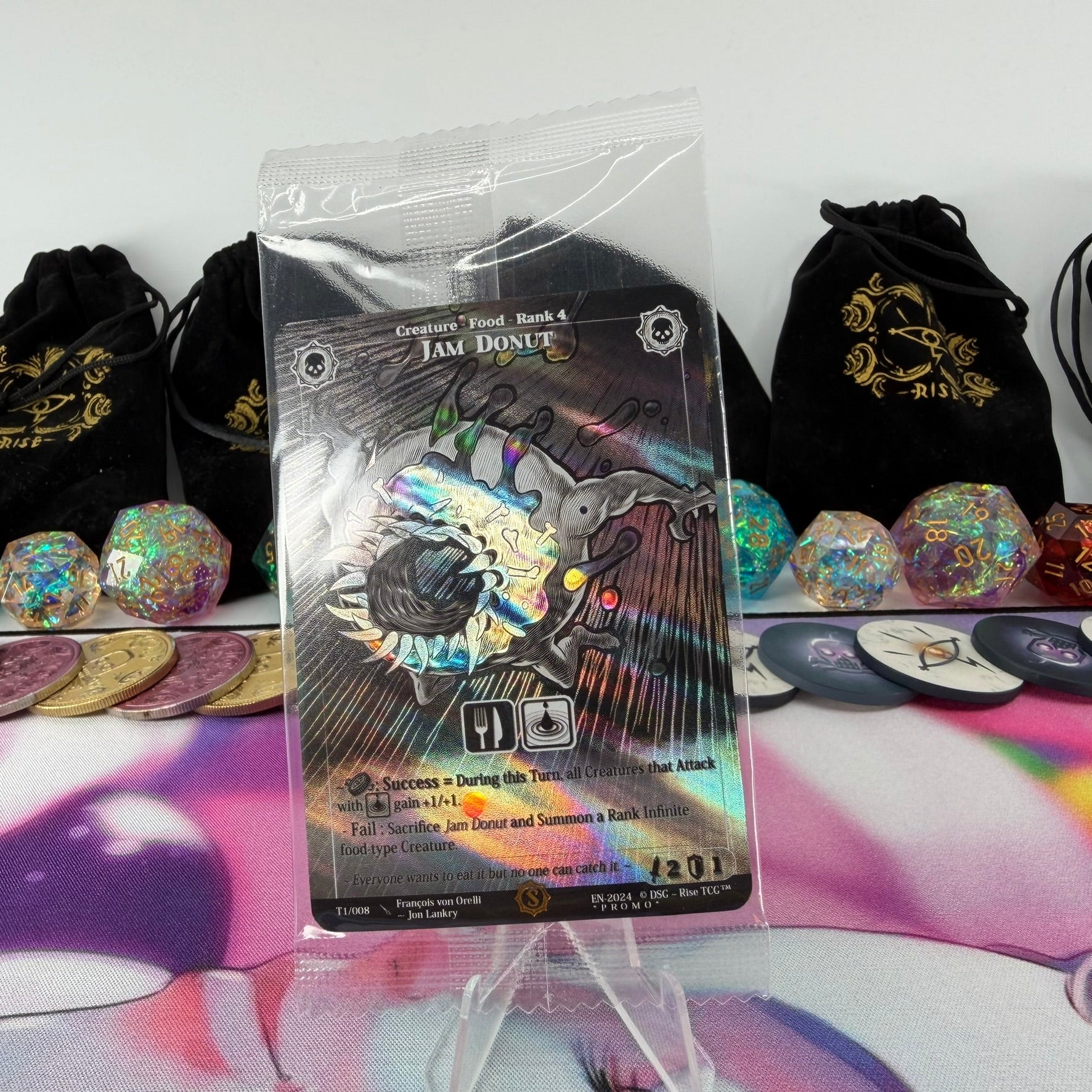 #473 Jam Donut | T1/008 | Holo | Promo Sealed Pack | Common (EN)