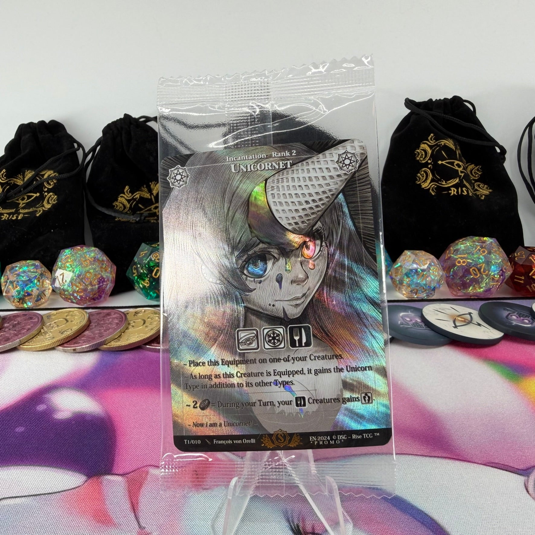 #474 Unicornet | T1/010 | Holo | Promo Sealed Pack | Uncommon (EN)