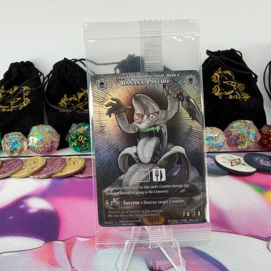 #482 Banana Psycho *PARTICIPATION* | T2/012 | Holo | Promo Sealed Pack | Rare (EN)