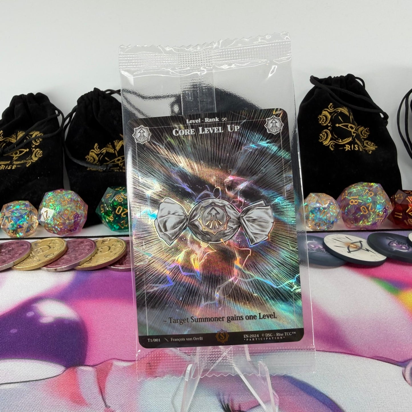 #483 Core Level Up *PARTICIPATION* | T1/001 | Holo | Promo Sealed Pack | Common (EN)