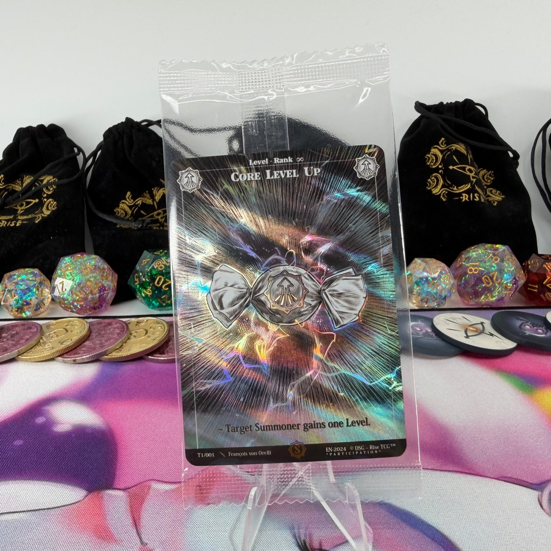 #483 Core Level Up *PARTICIPATION* | T1/001 | Holo | Promo Sealed Pack | Common (EN)