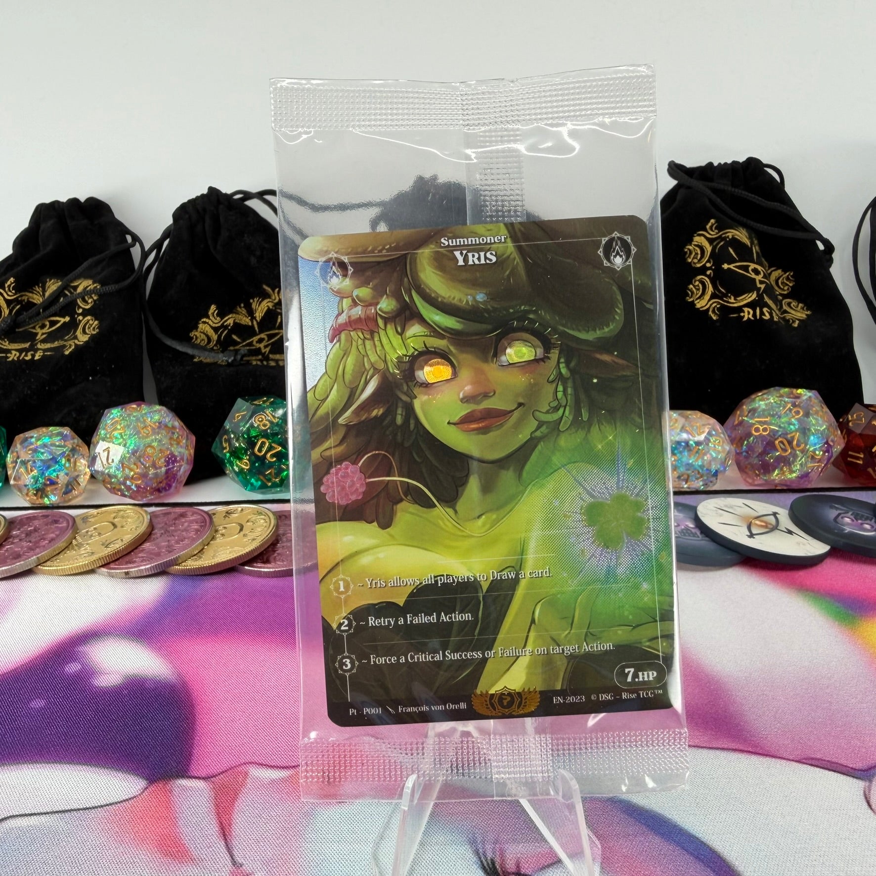#484 Yris | Pt - P001 | Holo | Promo Sealed Pack | Rare (EN)