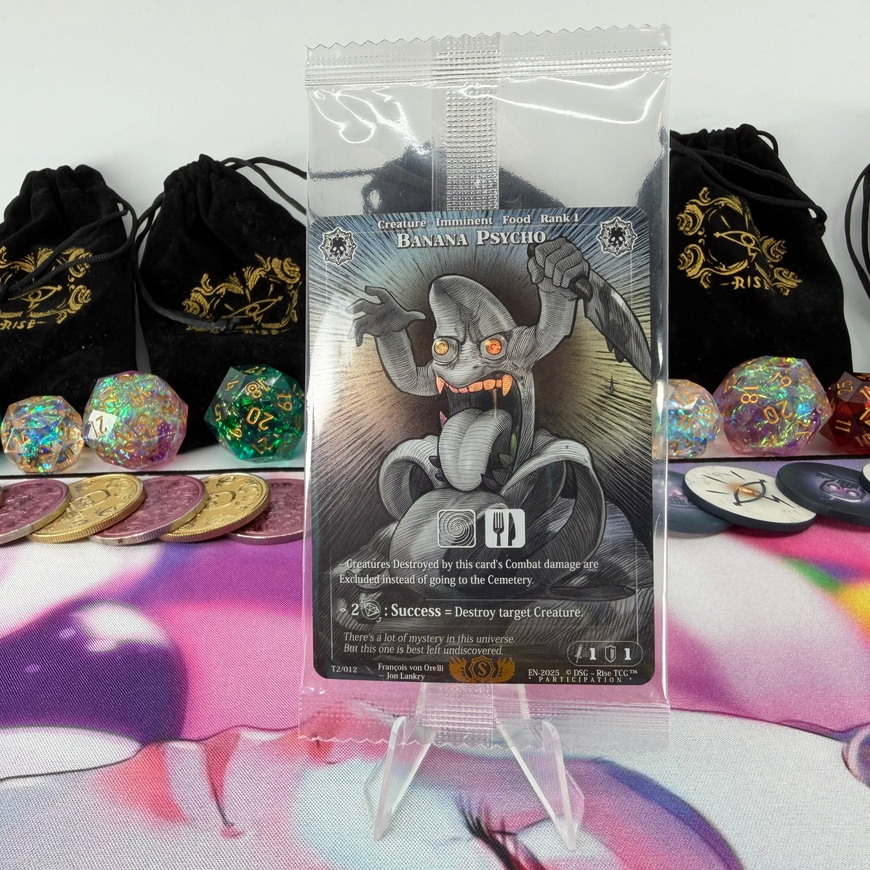 #494 Banana Psycho *PARTICIPATION* | T2/012 | Holo | Promo Sealed Pack | Rare (EN)