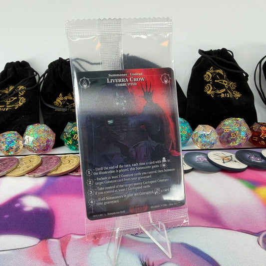 #500 Liverra Crow | 003/140 | Depth Lenticular | Corrupted | Rare (EN)
