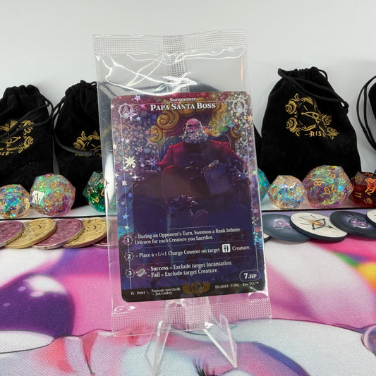 #504 Papa & Mama Santa Boss | Pt - P004 | Star Foil | Prestige 2023 Sealed Promo Pack | Rare (EN)