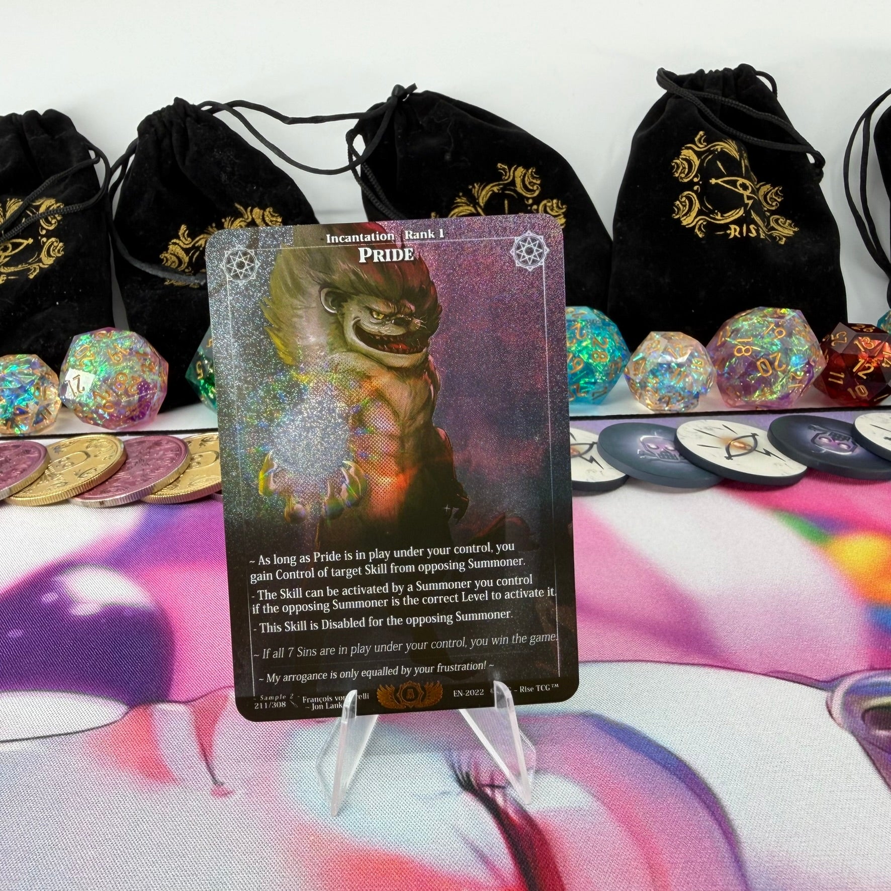 #513 Pride | 211/308 | Glitter Holo | Sample 2 | Rare (EN)