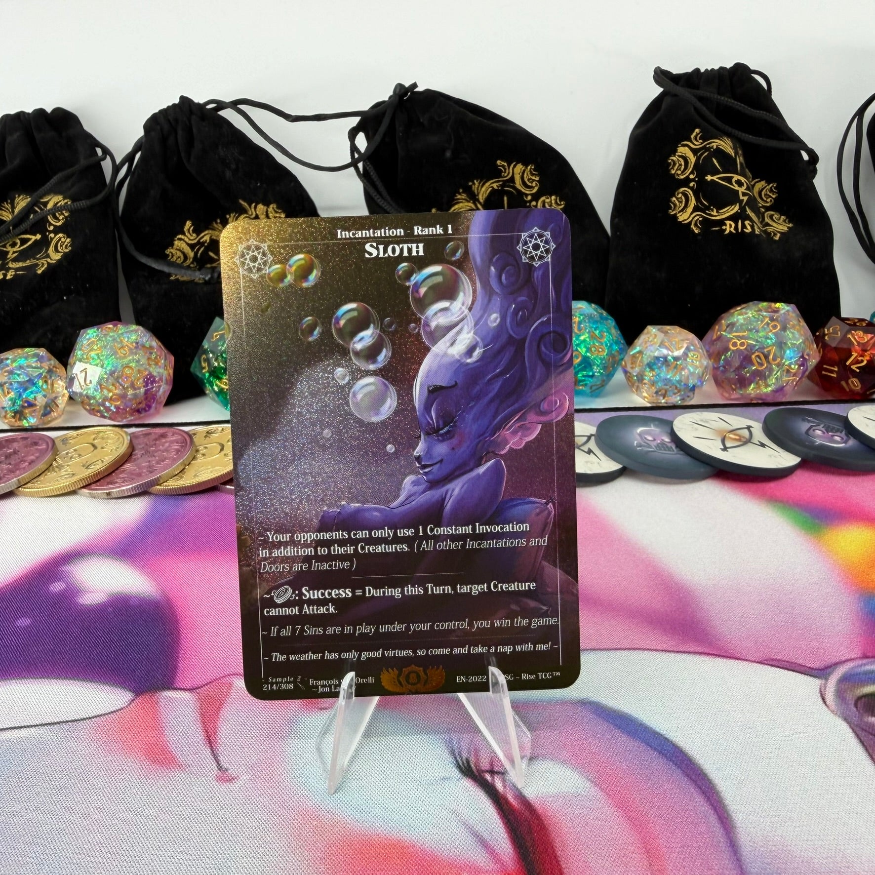 #515 Sloth | 214/308 | Glitter Holo | Sample 2 | Rare (EN)